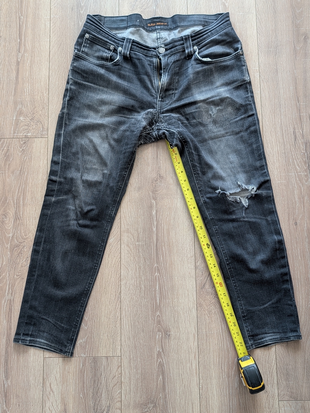 Nudie Jeans Co. Thin Finn "Back 2 Black" Sz 32